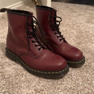 Doc Marten 1460 Cherry Red Men’s 11 - worn twice